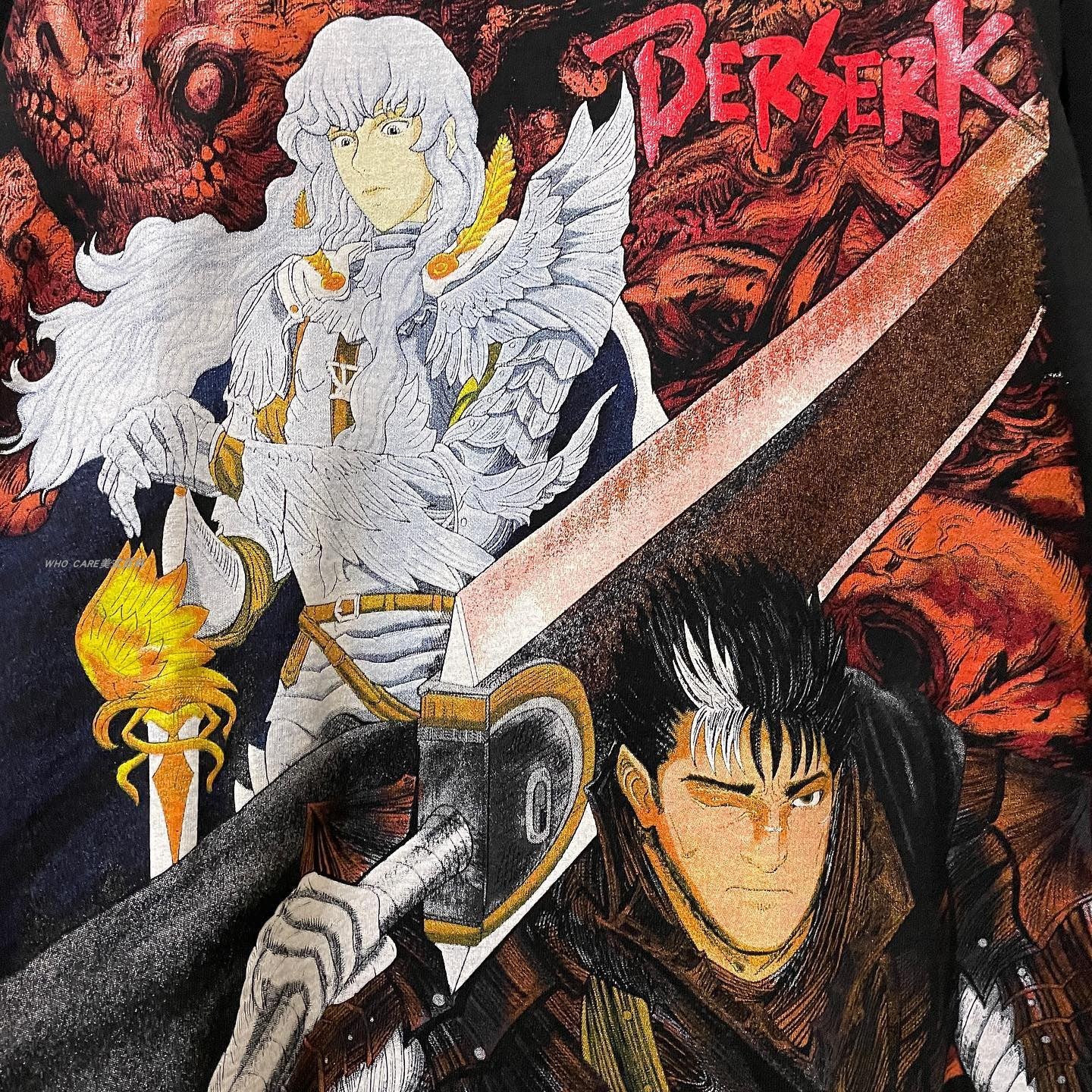 T-shirt rétro Berserk Anime