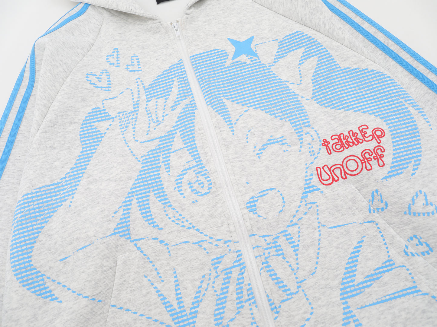 Love Live! Nico Yazawa Striped Hoodie Cardigan