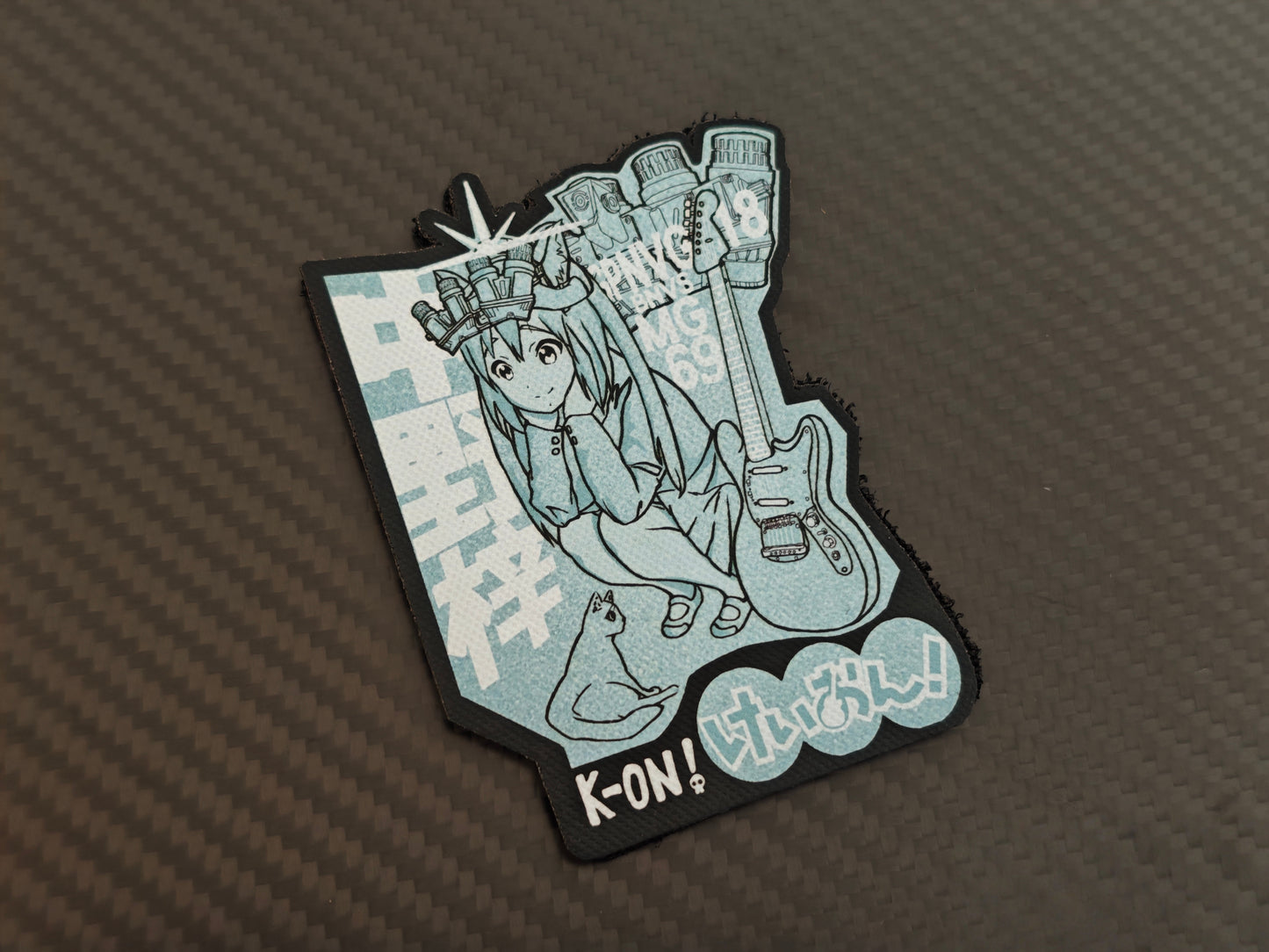 “Cat Rules the Night” Mio Hook & Loop Badge