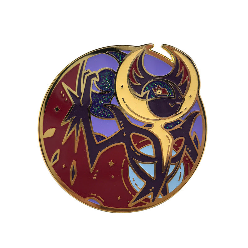 Classic Japanese Anime Spirit Beast Metal Pin