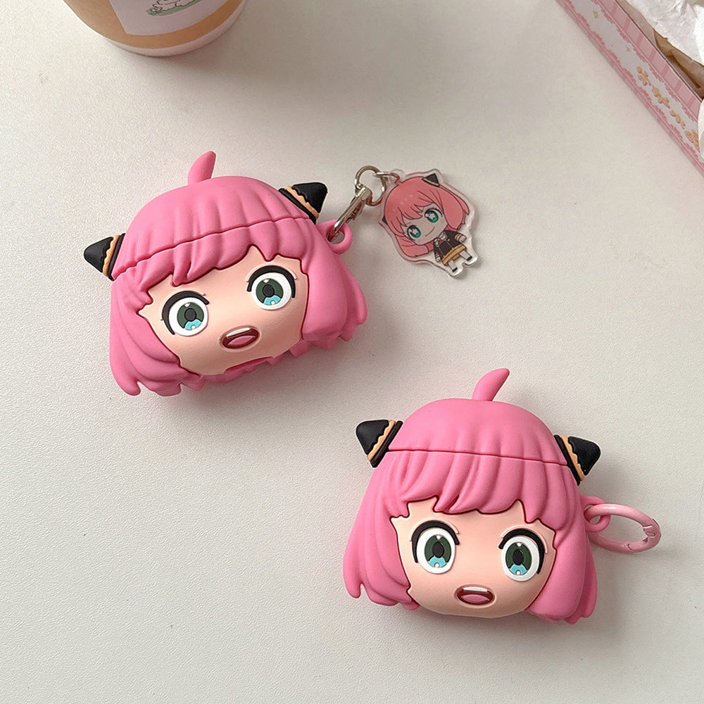 "Pink Peep" Anya AirPods Case