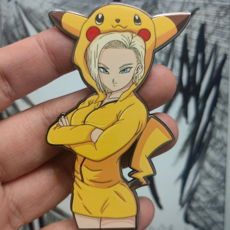 Broche en métal Genshin Furina