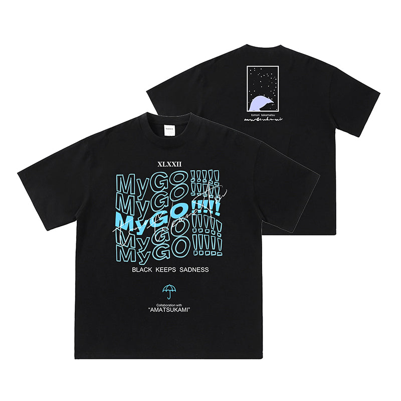 Camiseta de manga comprida Dandadan de algodão puro com estética fofa