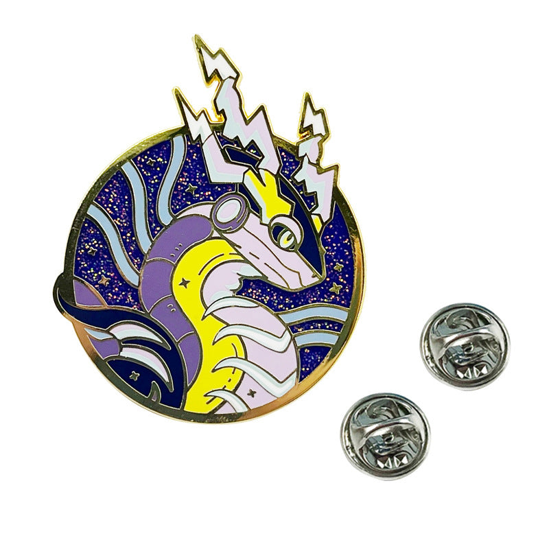 Classic Japanese Anime Spirit Beast Metal Pin