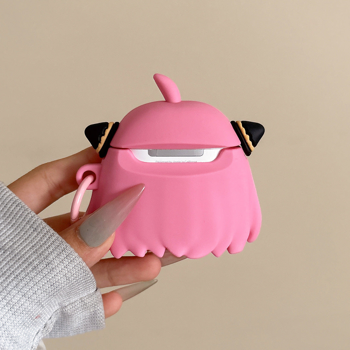 "Pink Peep" Anya AirPods Case