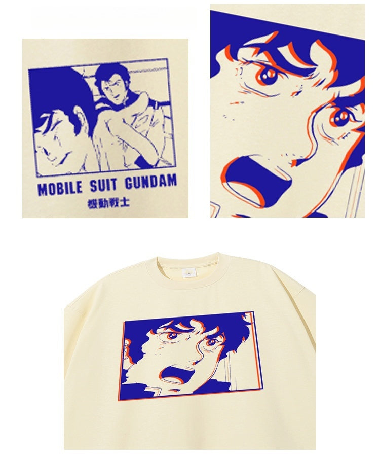 Pure Cotton Not Even My Father Ever Hit Me Amuro Ray Tshirt