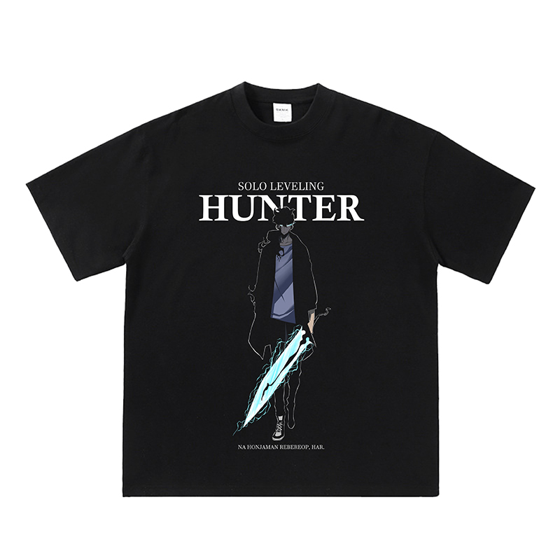 Pure Cotton Solo Leveling Sung Jinwoo T-shirt