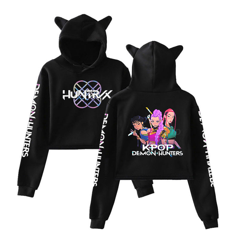 K-Pop Demon Hunters Cat Ear Hoodie