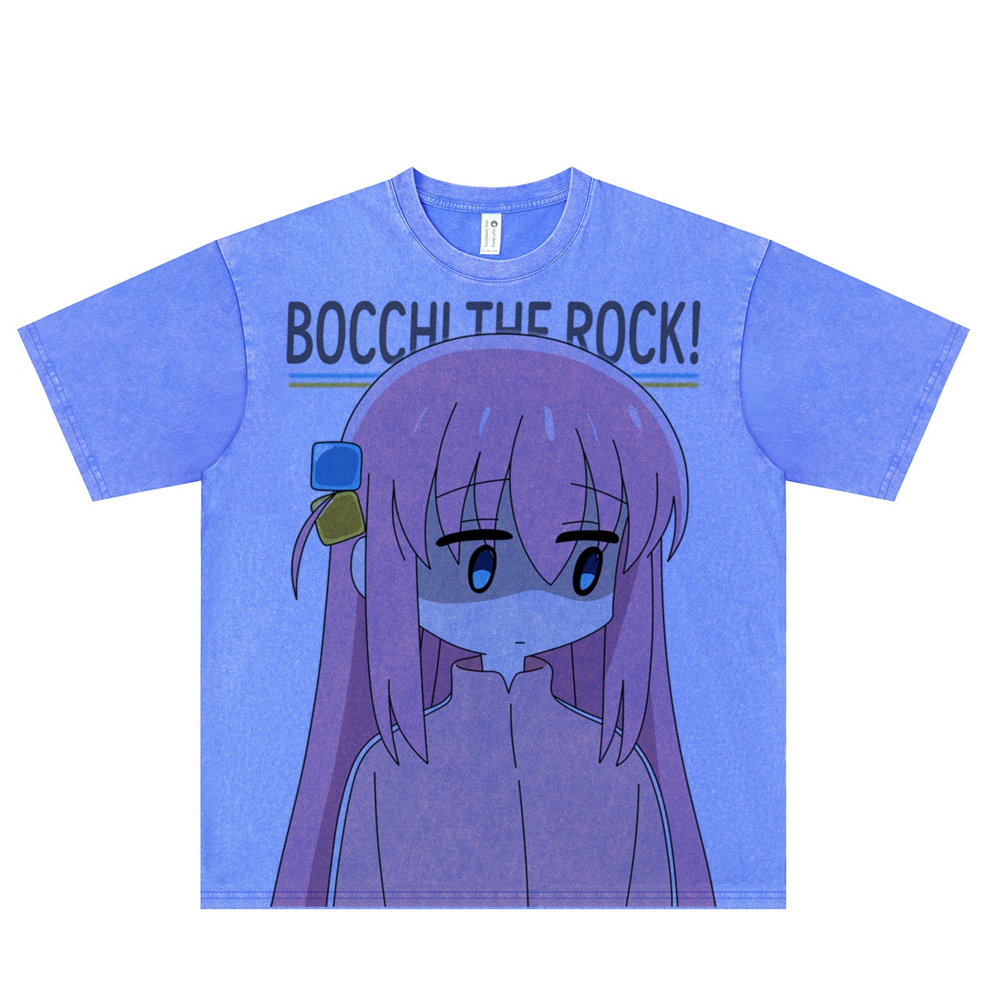 Camiseta de manga comprida Dandadan de algodão puro com estética fofa