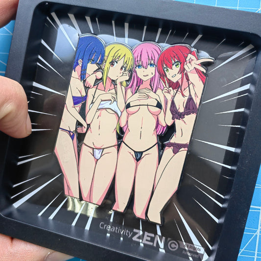 Broche en métal Genshin Furina