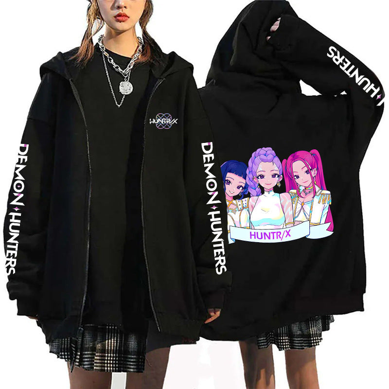 K-Pop Demon Hunters Zip-Up Hoodie