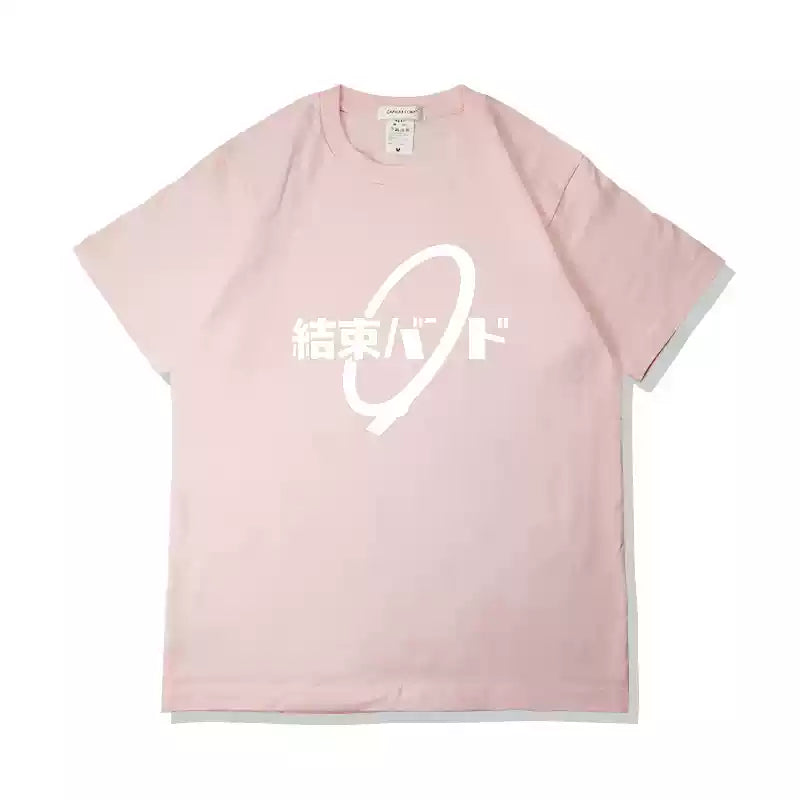 Pure Cotton Bocchi The Rock japansk Kessoku Band T-shirt