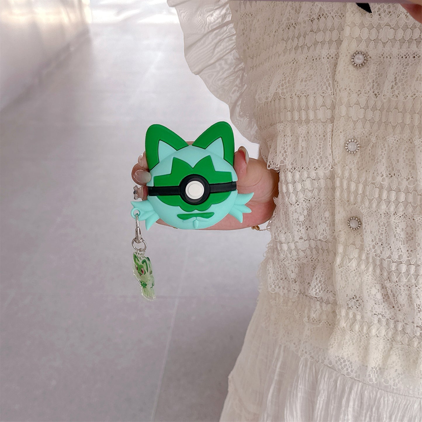"Forest Pounce" Sprigatito AirPods Case
