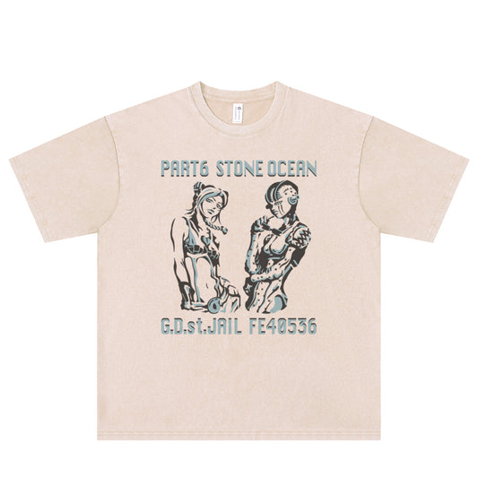 T-shirt JoJo's Bizarre Adventure Stone Ocean Jolyne