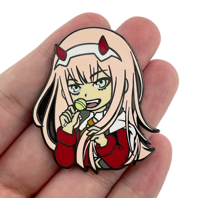 Darling In The Franxx Zero Two Metal Pin