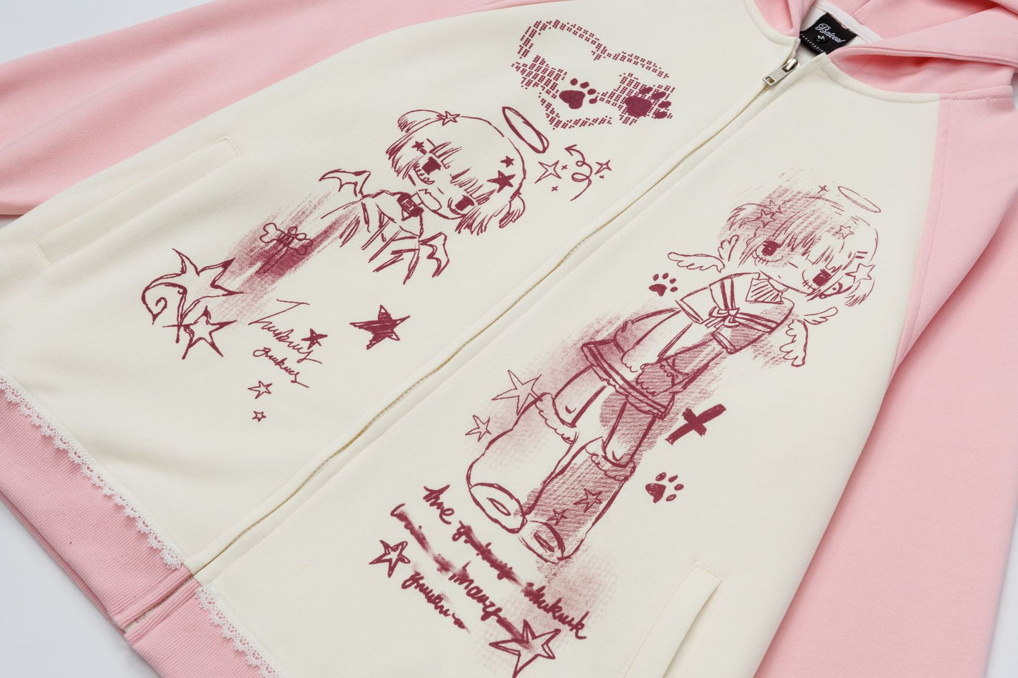 Camiseta de manga larga estética Dandadan de puro algodón