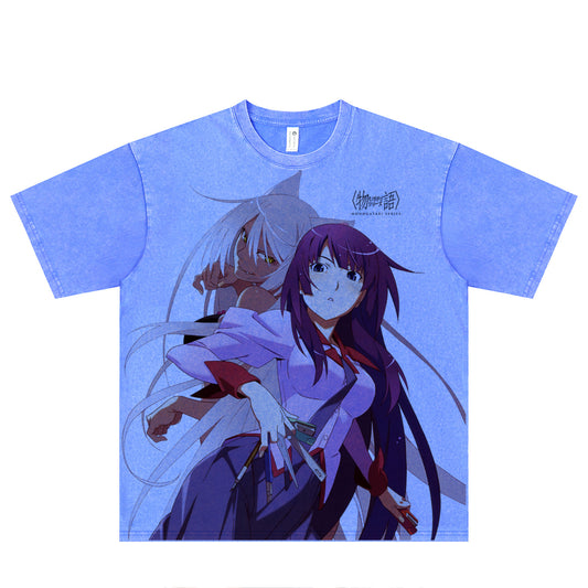 Bakemonogatari Senjougahara Hitagi T-shirt