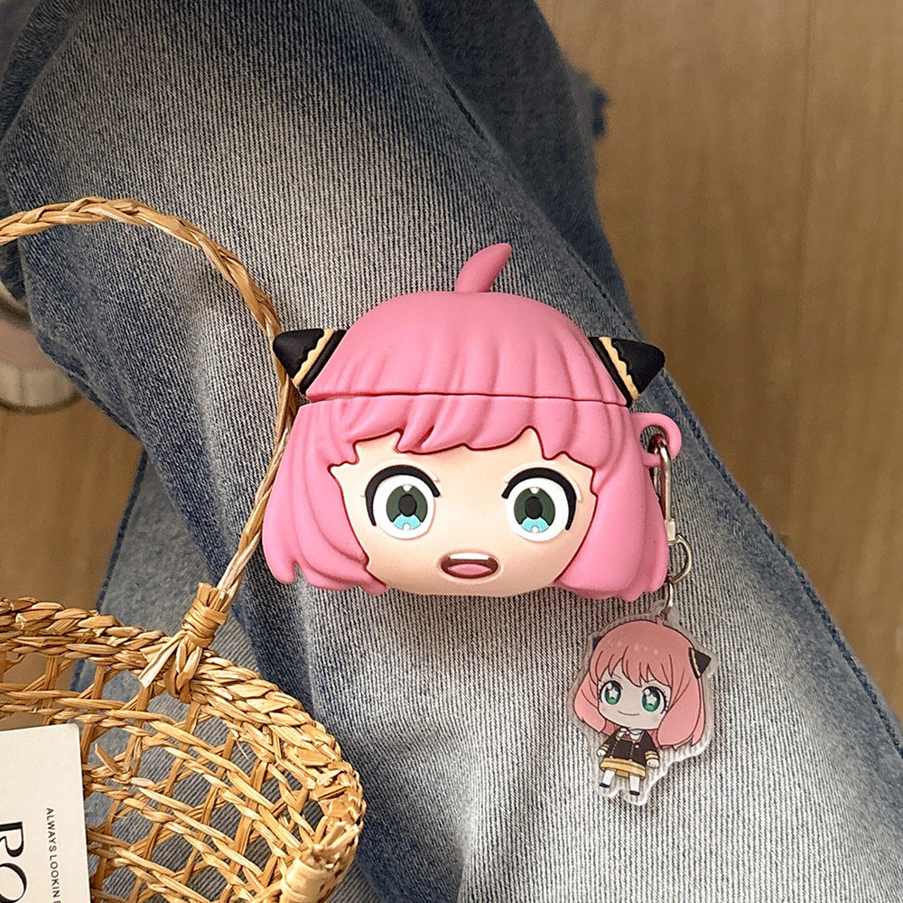 "Pink Peep" Anya AirPods Case