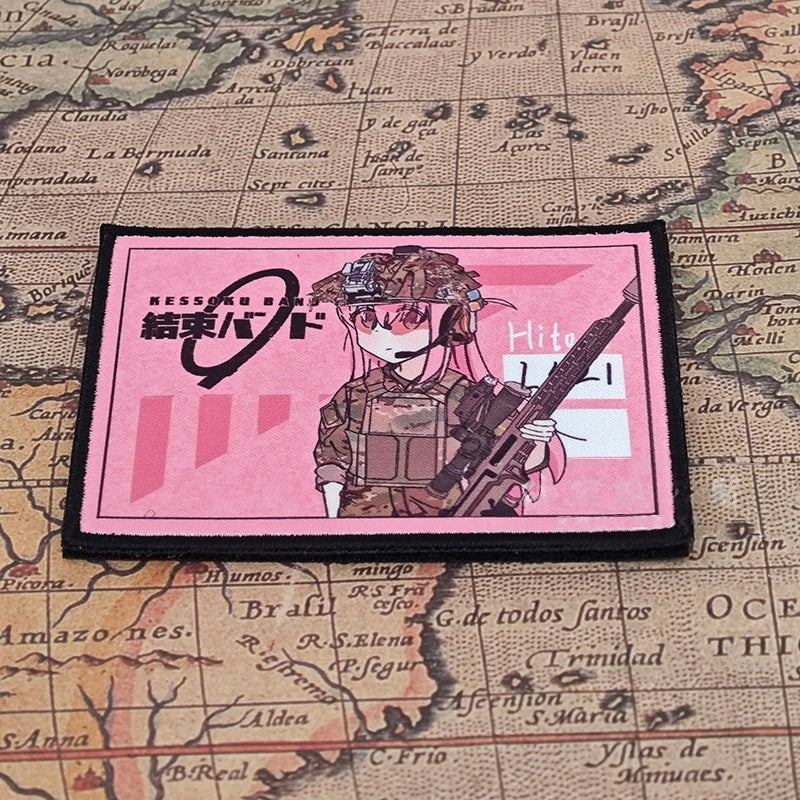 Gotou Hitori Hook & Loop Badge