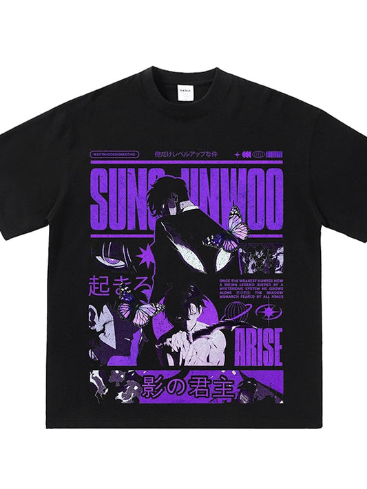 Pure Cotton Dandadan Söpö esteettinen pitkähihainen T-paita