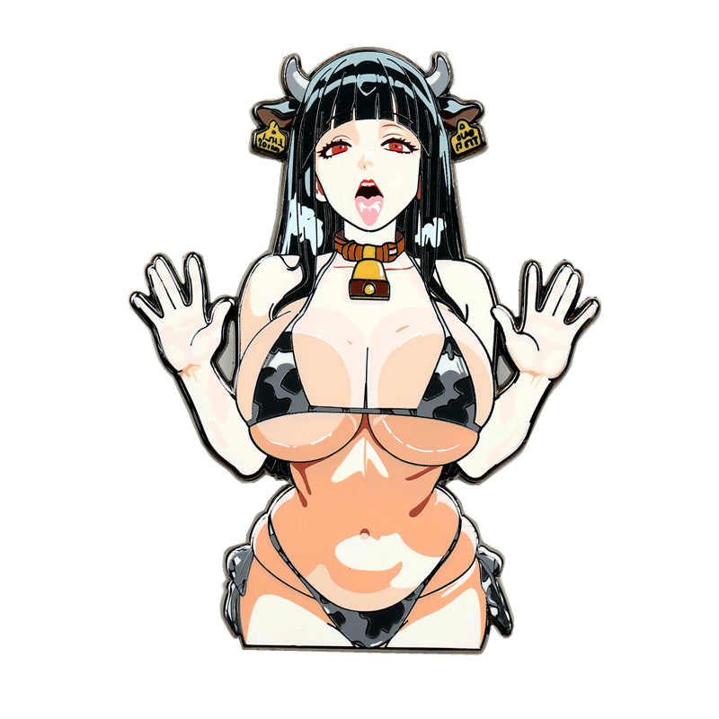 Cowgirl Metal Enamel Pin