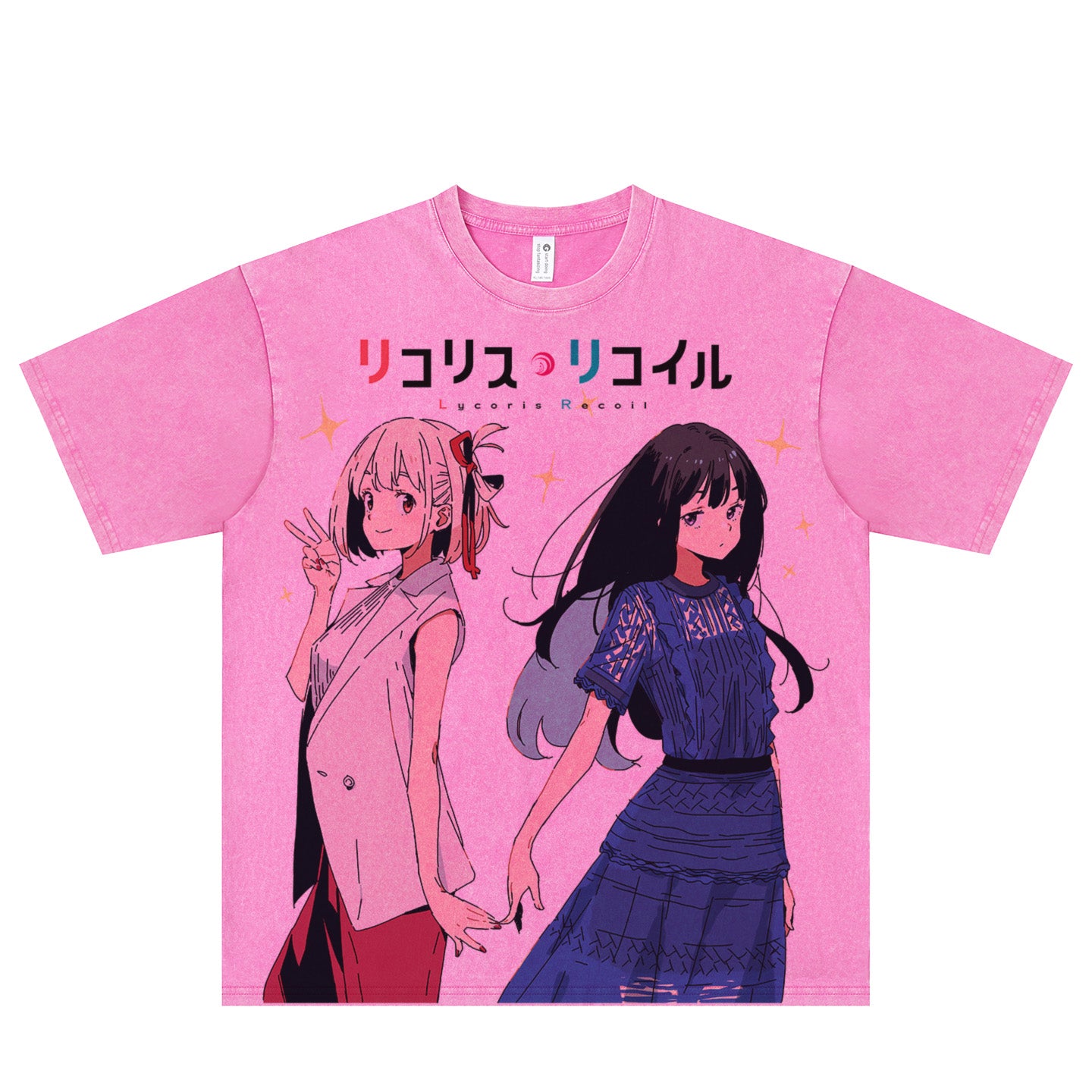 Lycoris Recoil Anime Girl T-shirt