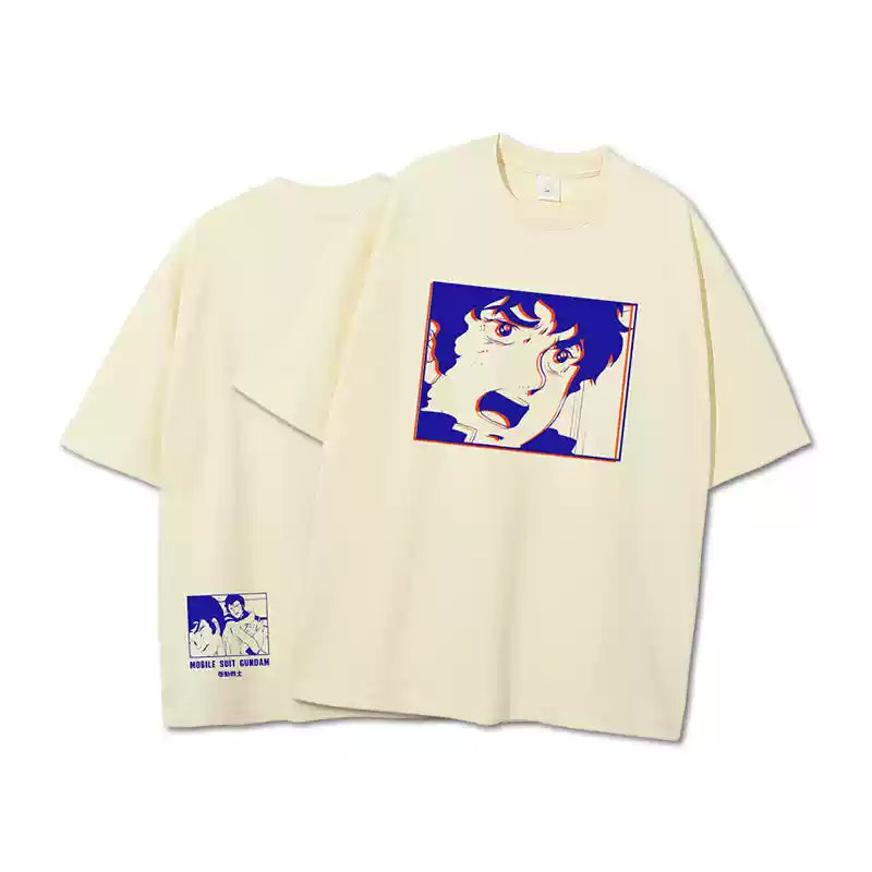 Pure Cotton Not Even My Father Ever Hit Me Amuro Ray Tshirt