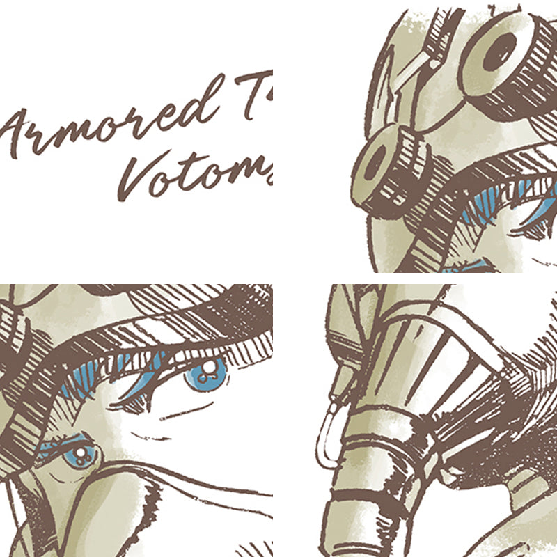 Μακρυμάνικο μπλουζάκι από καθαρό βαμβάκι Dandadan Cute αισθητικής