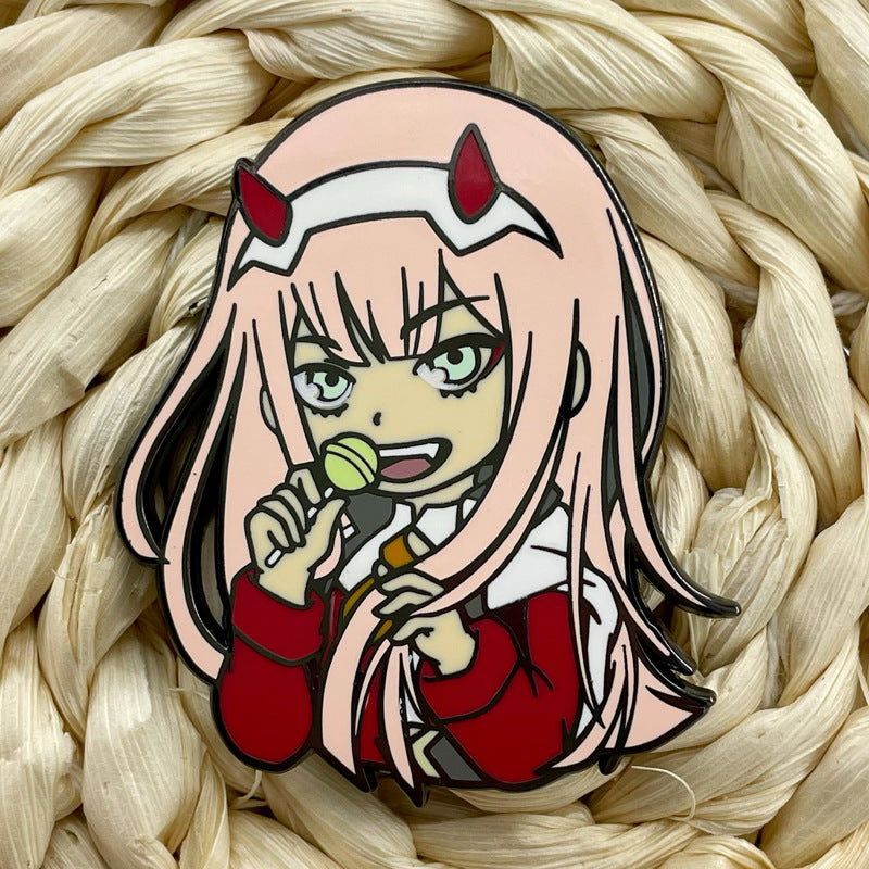 Darling In The Franxx Zero Two Metal Pin
