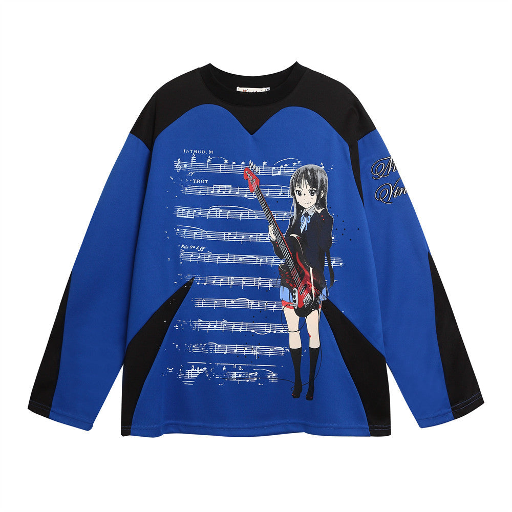 K-on Anime Band Girl Long Sleeve T-Shirt
