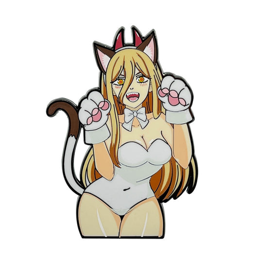 Chainsaw Man Power Metal Pin