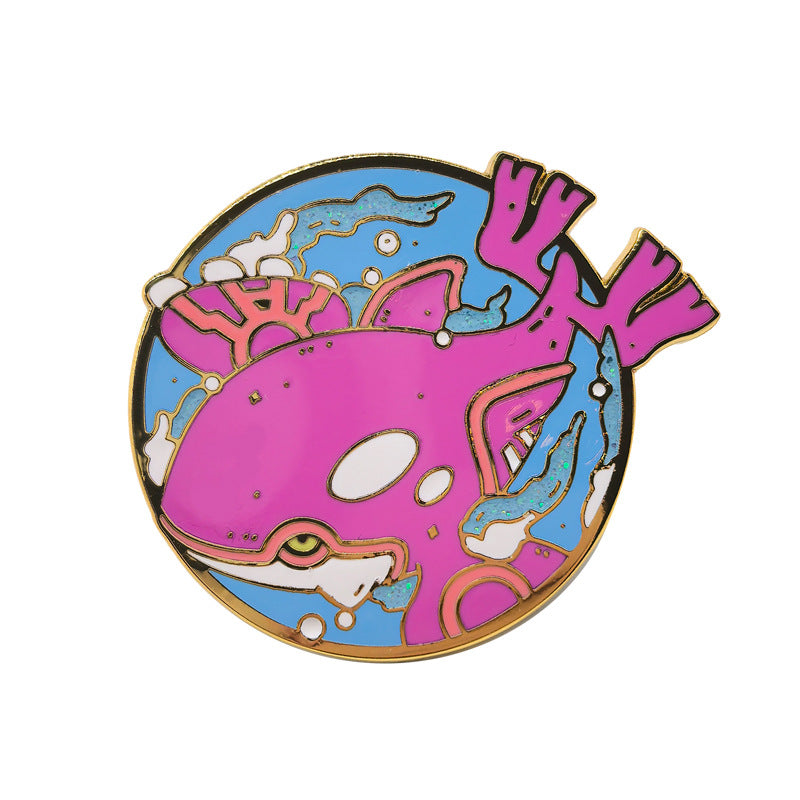 Classic Japanese Anime Spirit Beast Metal Pin