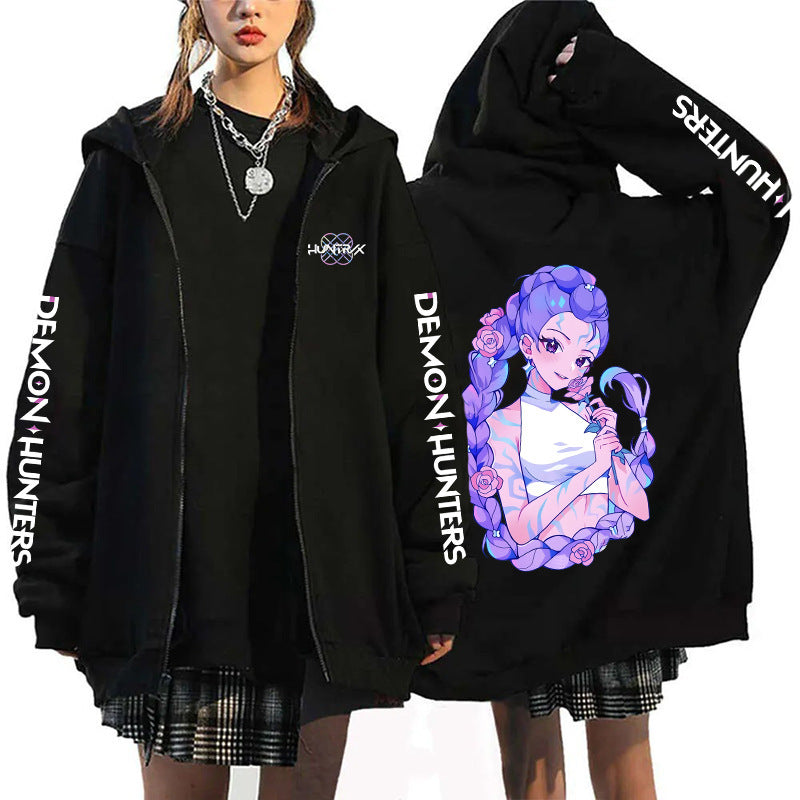 K-Pop Demon Hunters Zip-Up Hoodie