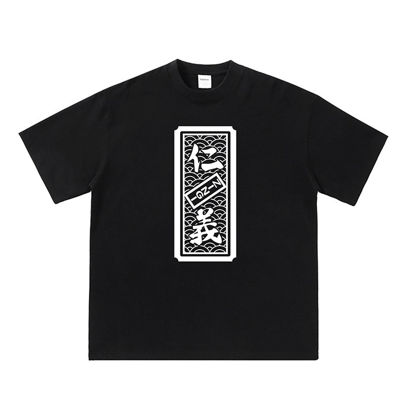 Camiseta de manga comprida Dandadan de algodão puro com estética fofa