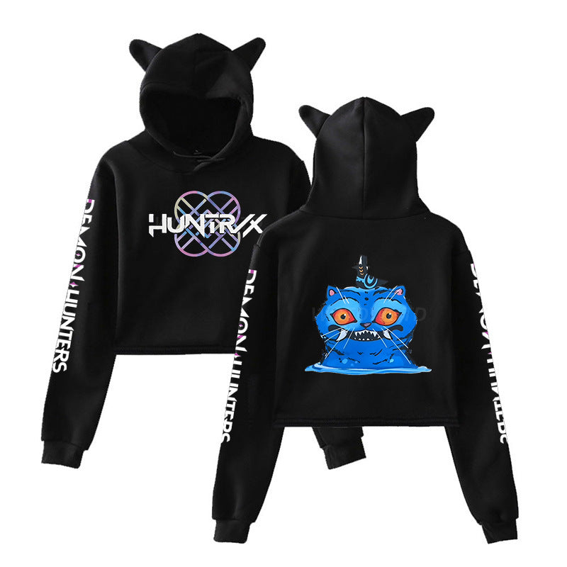 K-Pop Demon Hunters Cat Ear Hoodie