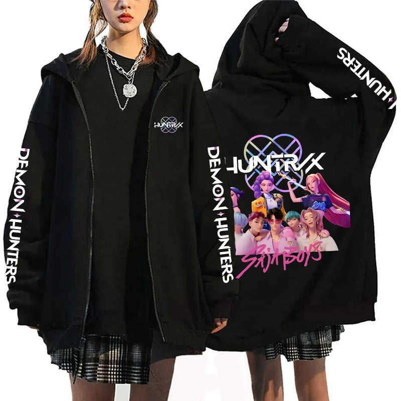 K-Pop Demon Hunters Zip-Up Hoodie