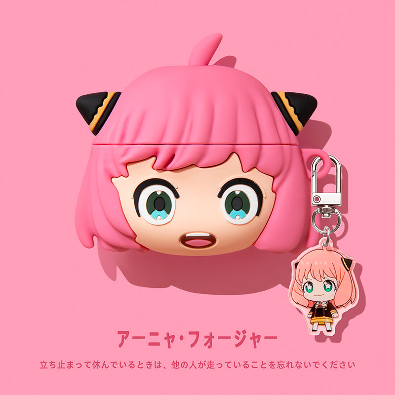 "Pink Peep" Anya AirPods Case
