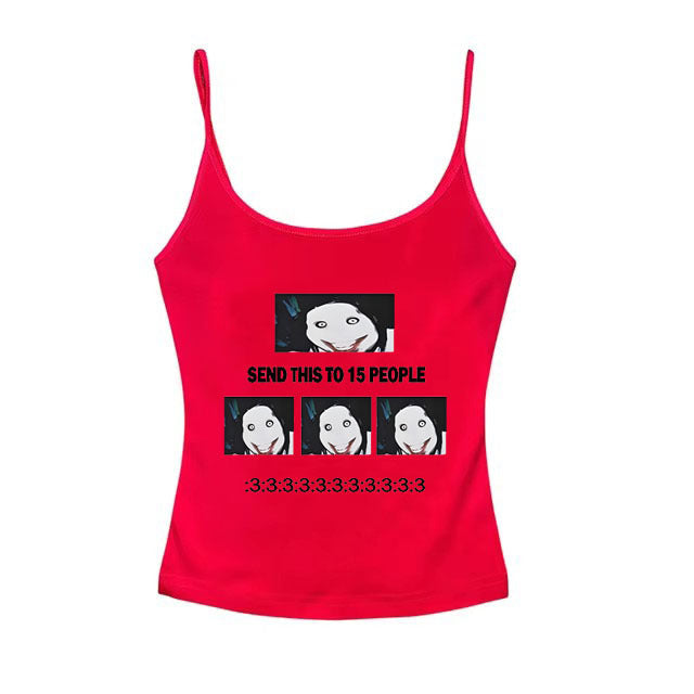 Puur katoenen Dandadan schattig esthetisch T-shirt met lange mouwen