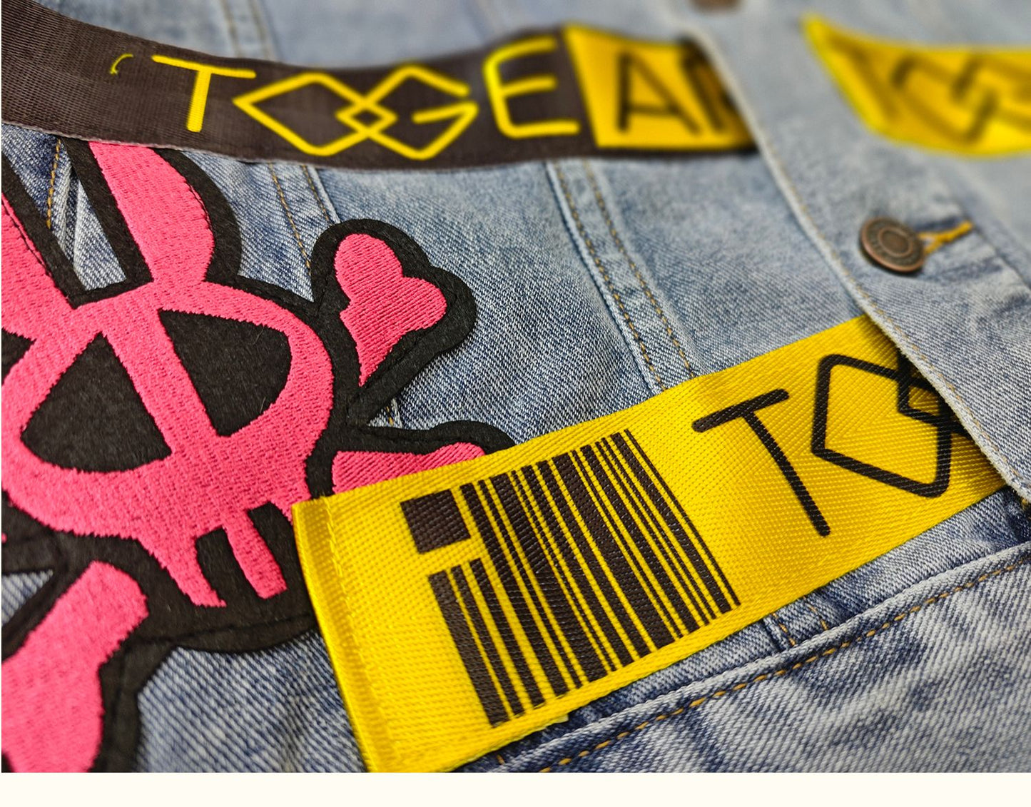 Girls Band Cry Denim Coat
