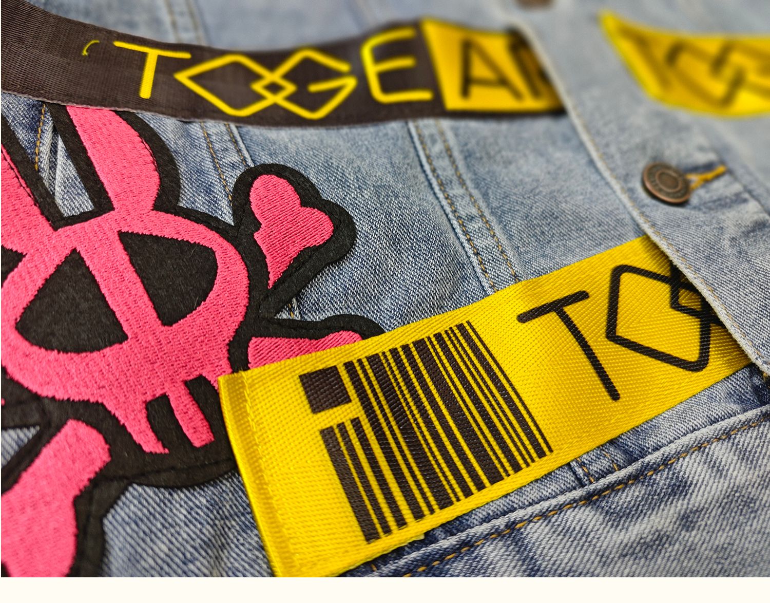 Girls Band Cry Denim Coat