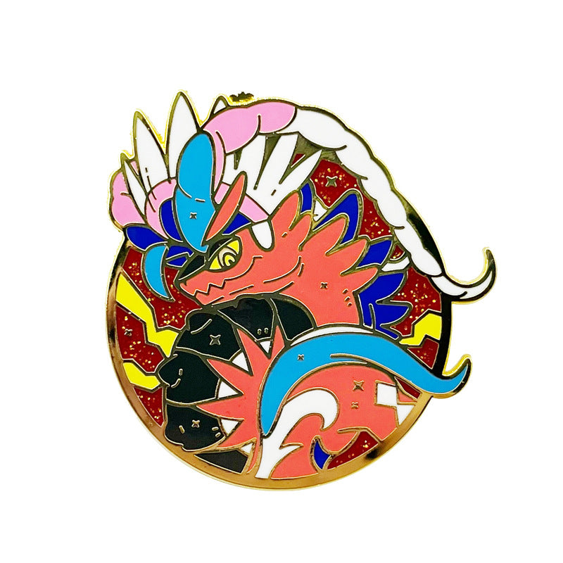 Classic Japanese Anime Spirit Beast Metal Pin