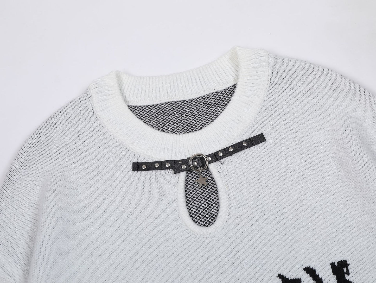 Puur katoenen Dandadan schattig esthetisch T-shirt met lange mouwen