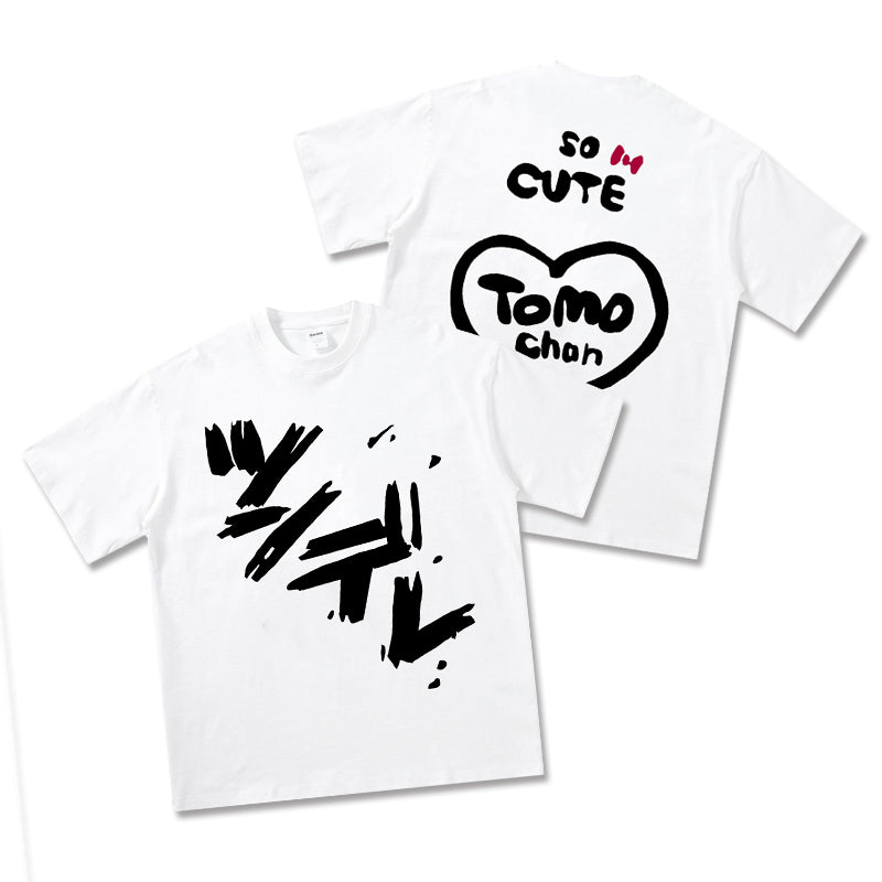 Pure Cotton Girls Band Cry Tsundere T-shirt