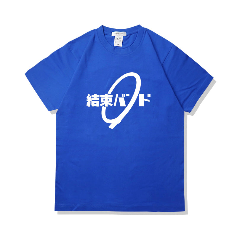 Pure Cotton Bocchi The Rock japansk Kessoku Band T-shirt