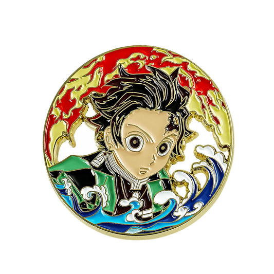 Tanjiro Metal Pin
