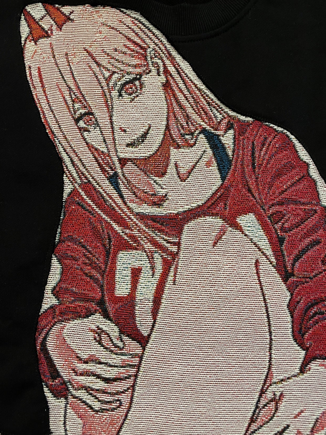 Sweat à capuche gothique à col en fourrure