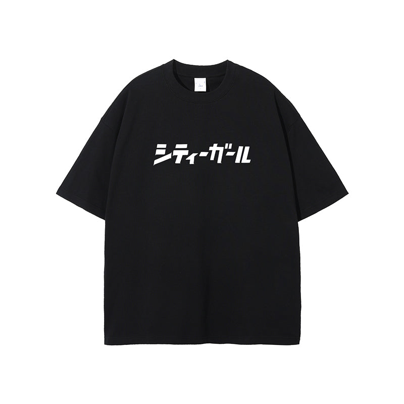 Pure Cotton Dandadan Sød æstetisk langærmet T-shirt