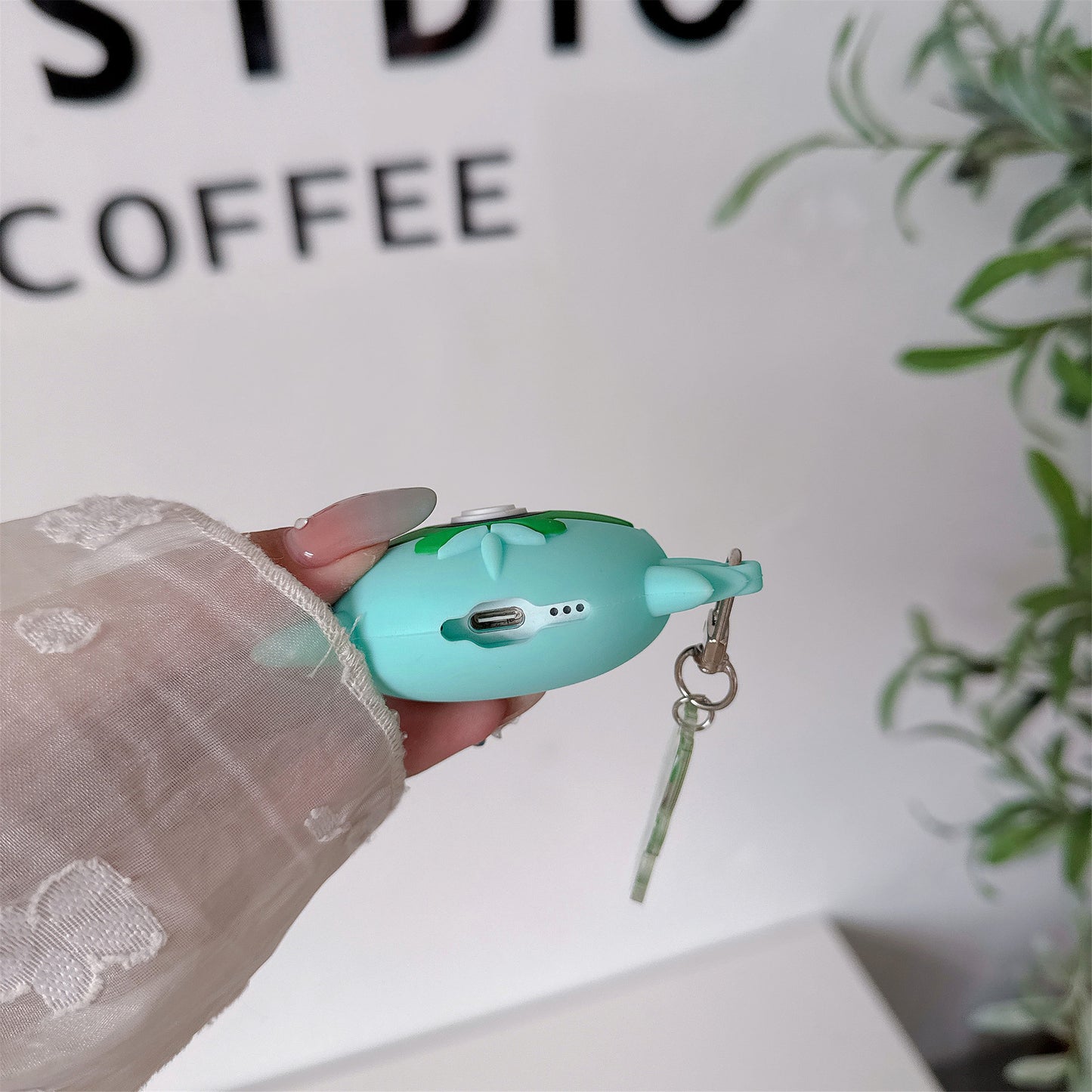 "Forest Pounce" Sprigatito AirPods Case