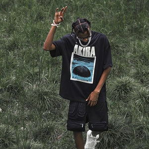 Pure Cotton Akira Estetisk T-shirt