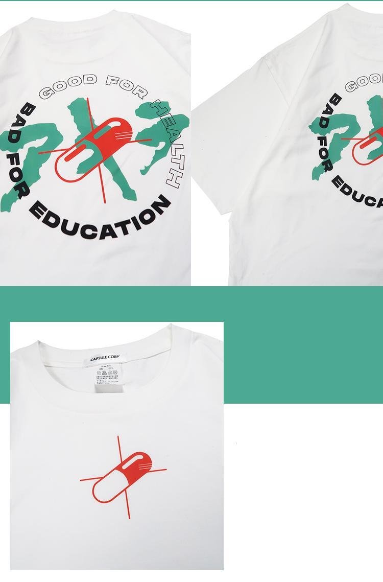 Camiseta de algodón puro con la cápsula del anime Akira